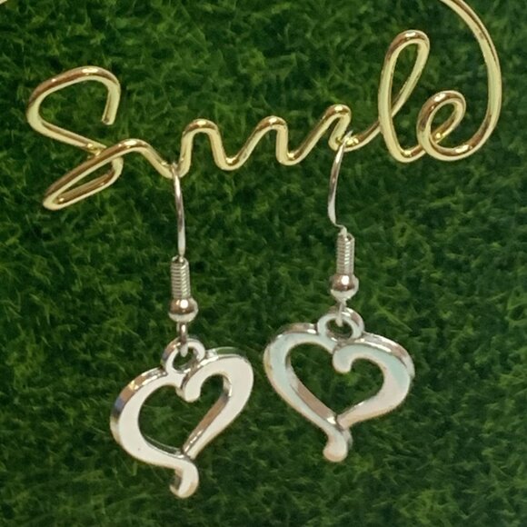 Celtic Earrings, Heart Earring, Valentine Earring, Gift Idea, Anniversary Gift - Picture 4 of 5